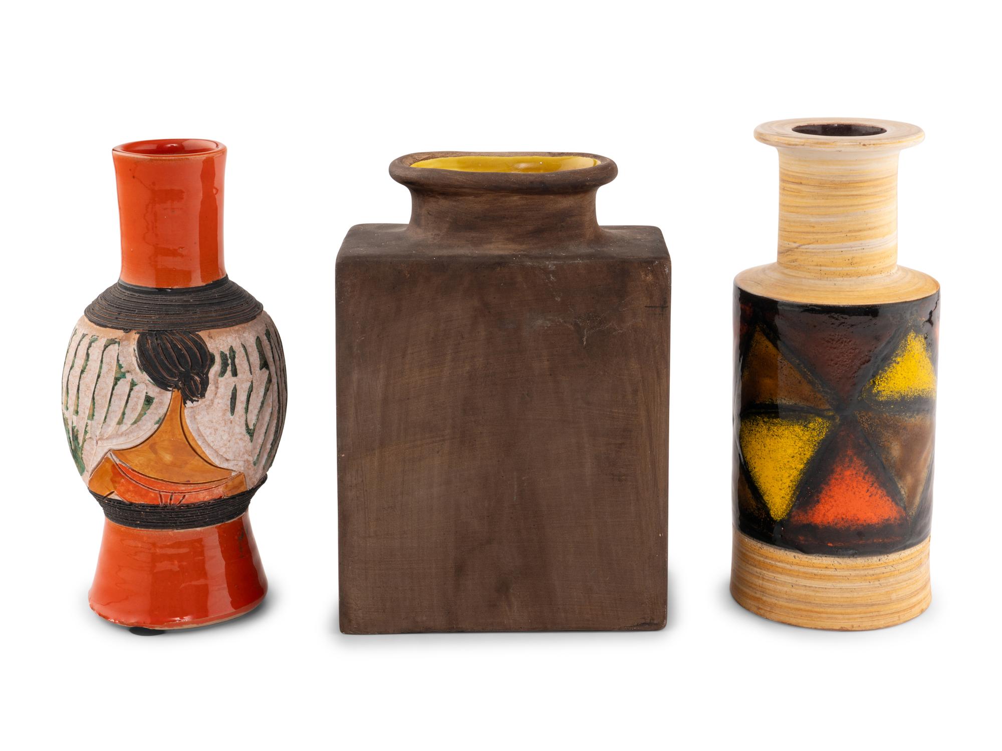 Collection of Three Vases, c. 1960-70