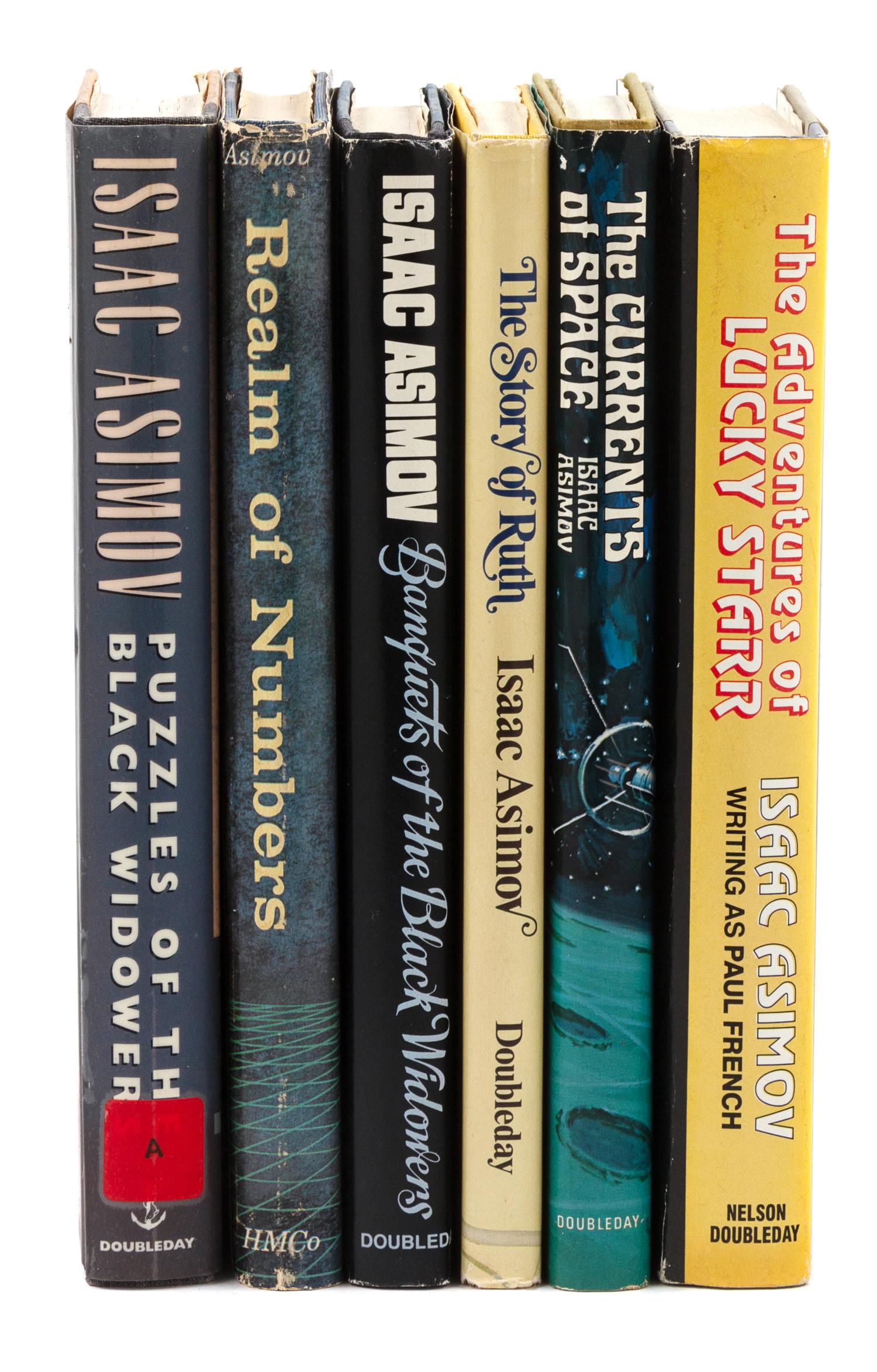 [ASIMOV, Isaac (1920-1992).] A group of 6 works, comprising: