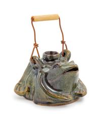 A Jugtown Pottery Frog