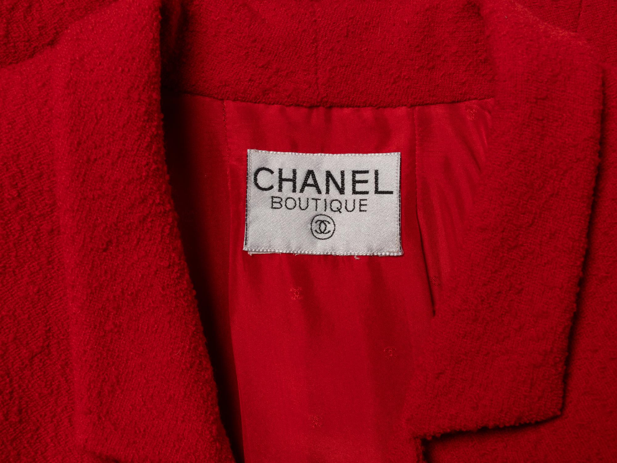 CHANEL, CROPPED TWEED JACKET