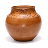 Painted Micaceous Pottery Jar
