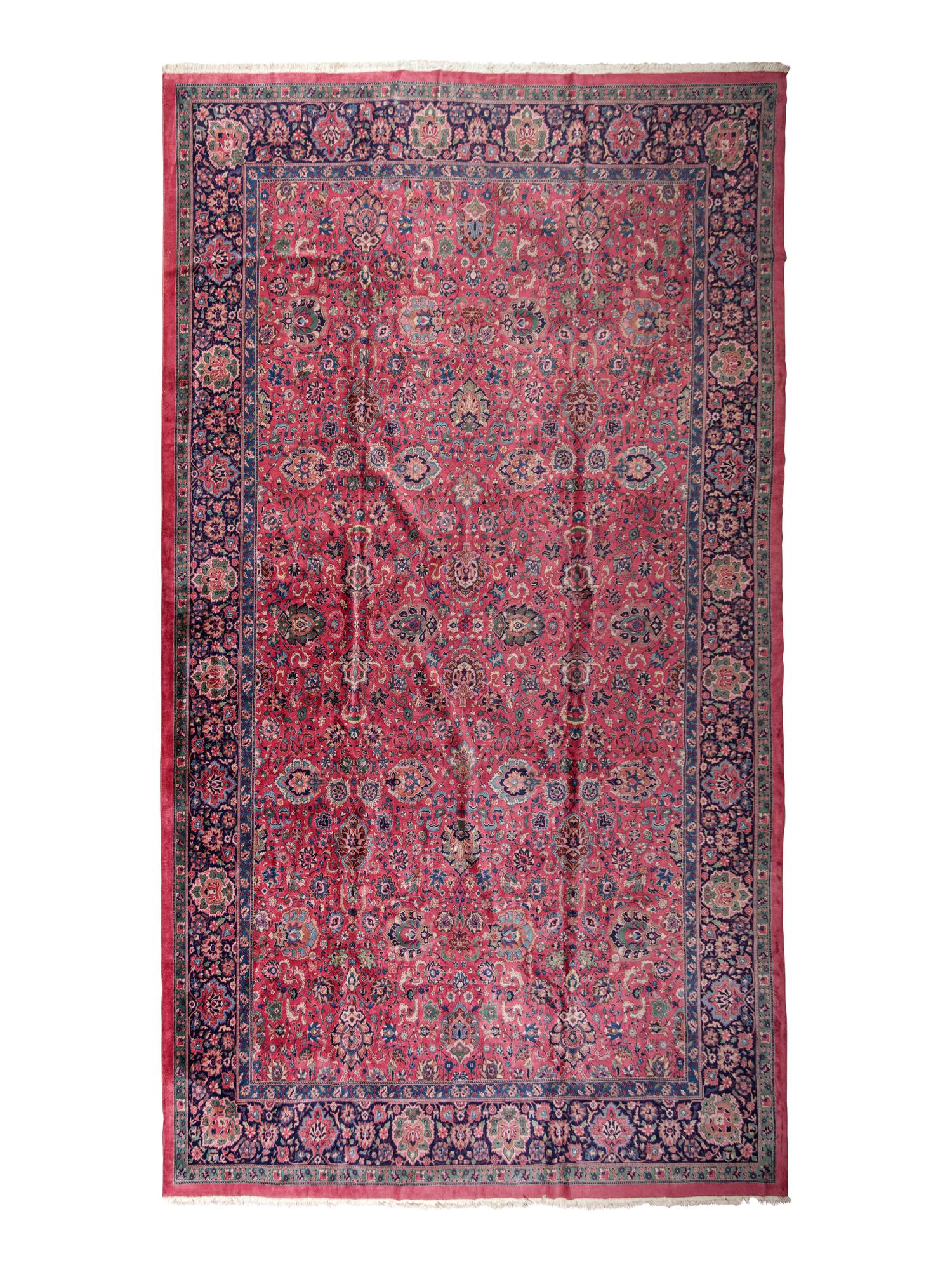 A Hamadan Wool Rug