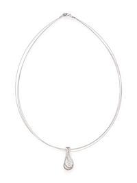 WHITE GOLD AND DIAMOND PENDANT/NECKLACE