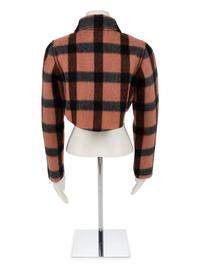 Geoffrey Beene Orange and Black Bolero, Fall 1987