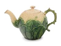 A Wedgwood Cauliflower-Form Creamware Teapot