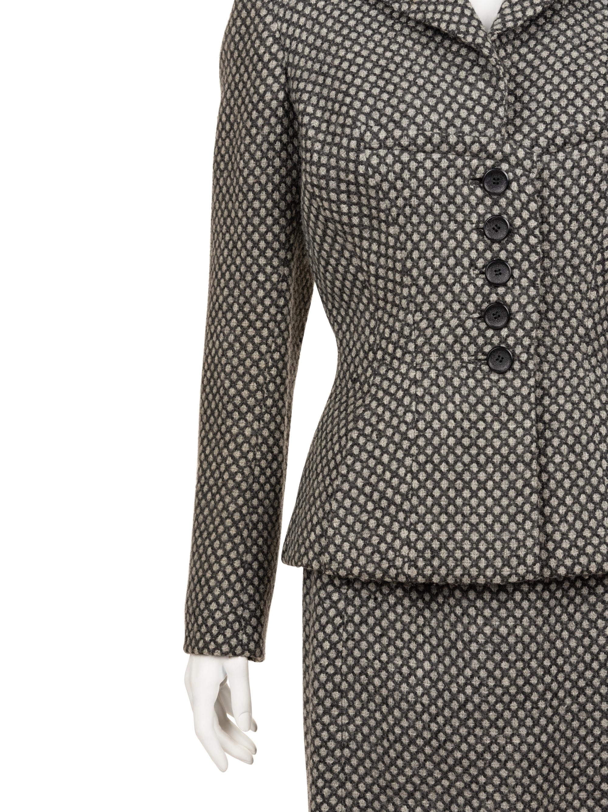 Two Designer Ensembles: One Ben Reig Suit and One Mainbocher Dress, 1950-60s