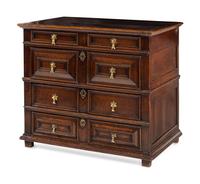 A William and Mary Oak Chest of Drawers