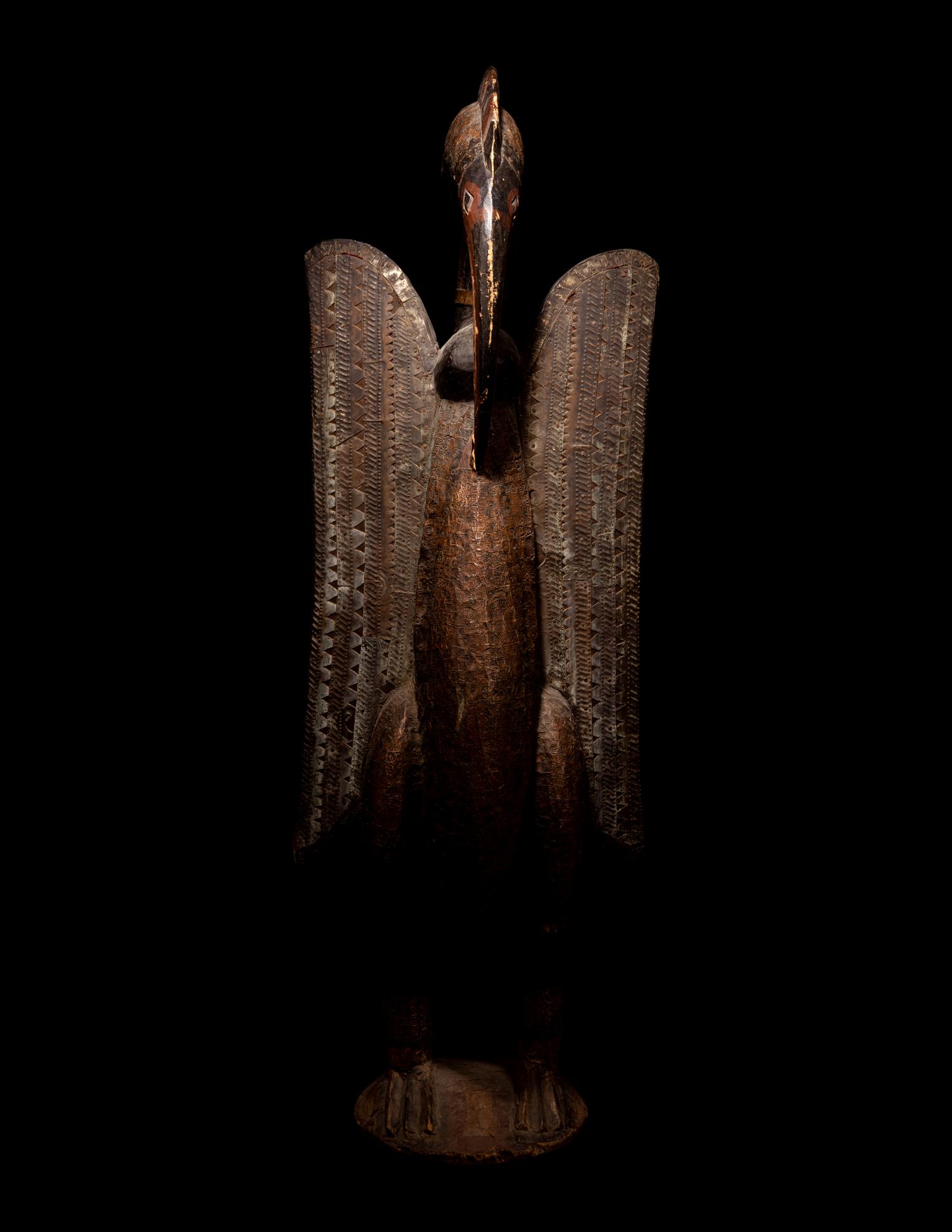 A Senufo Wood Bird Figure