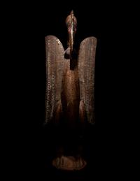 A Senufo Wood Bird Figure