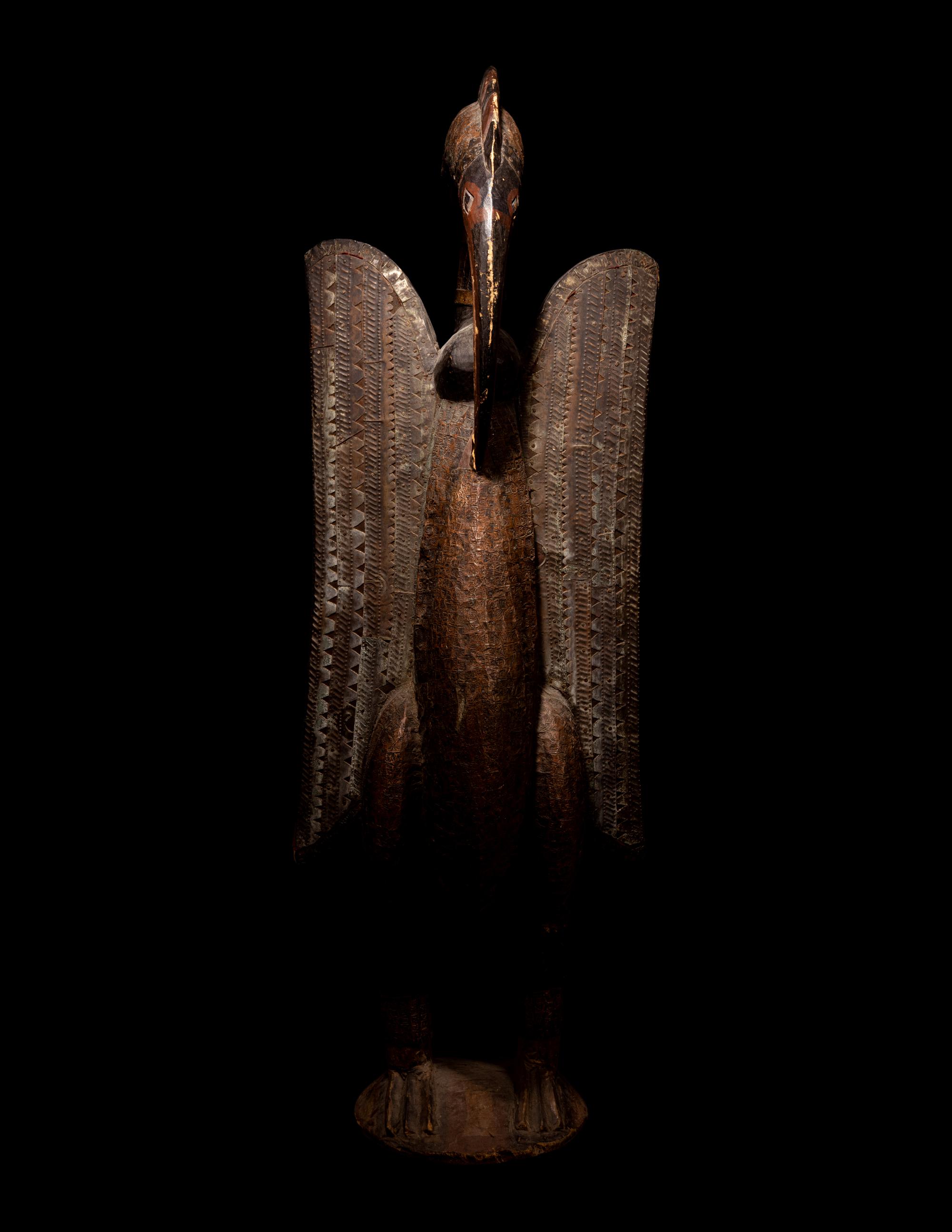 A Senufo Wood Bird Figure
