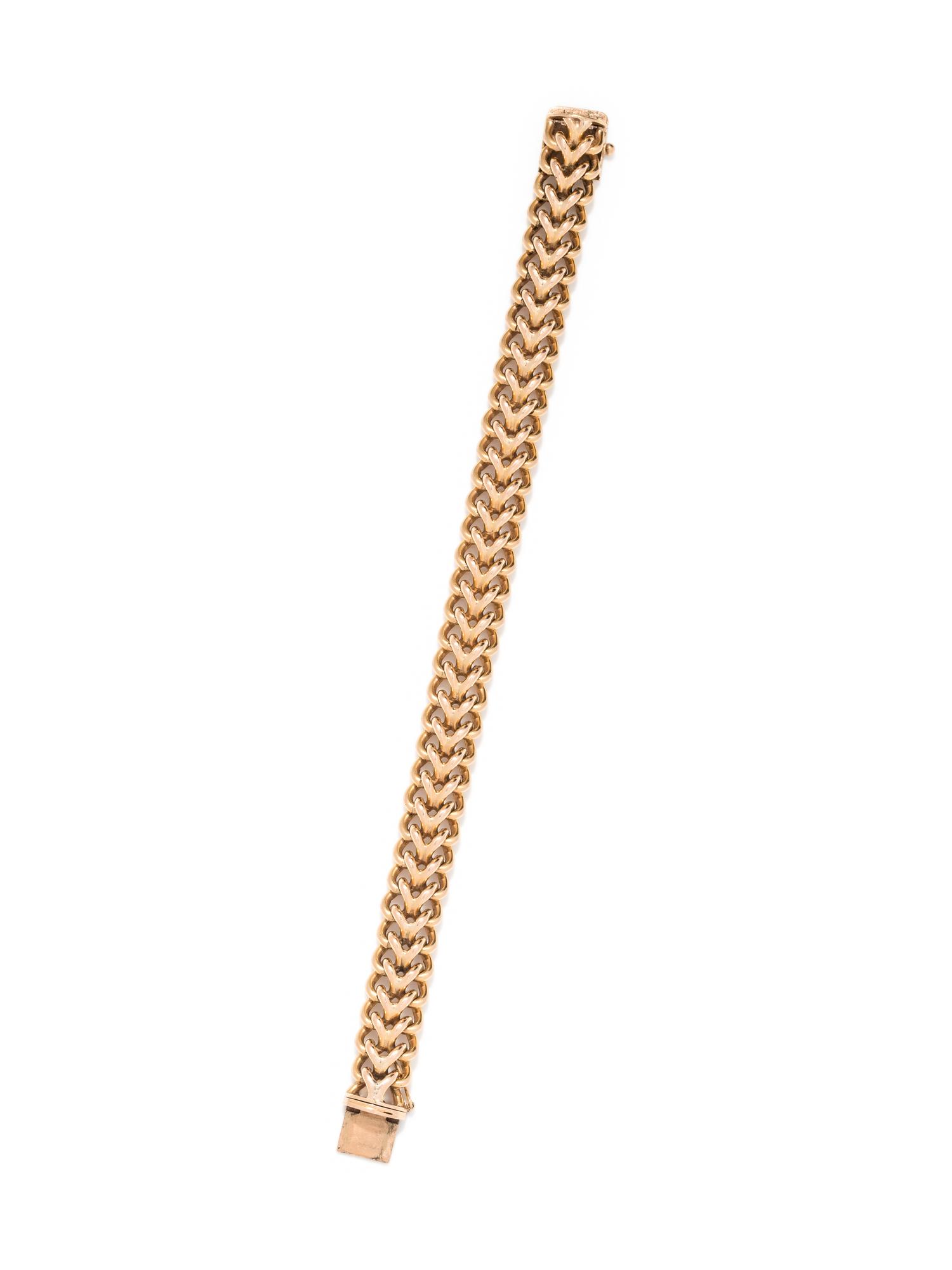 YELLOW GOLD BRACELET