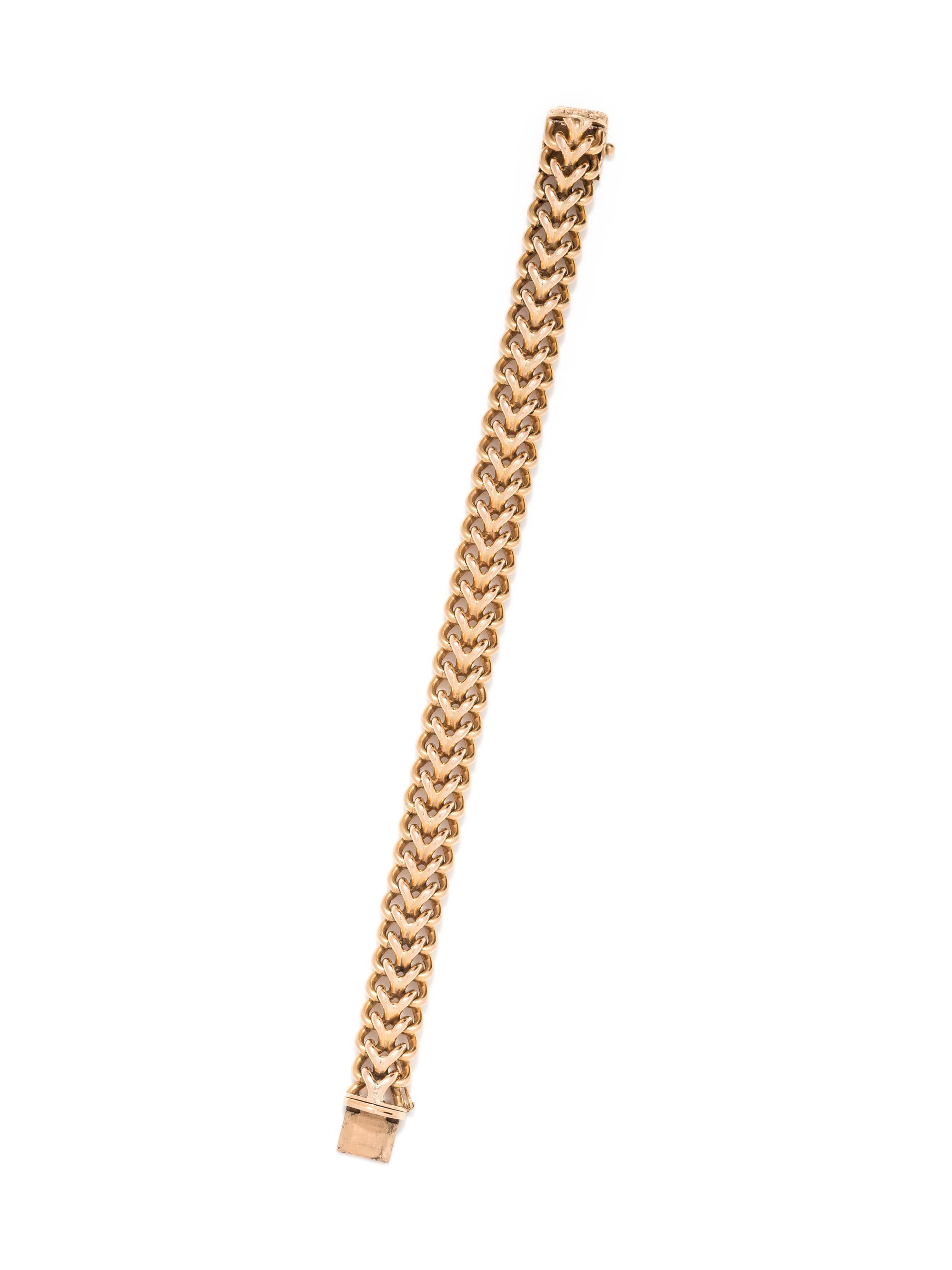 YELLOW GOLD BRACELET