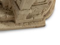 Pair of Orientalist Figures Holding Trays
