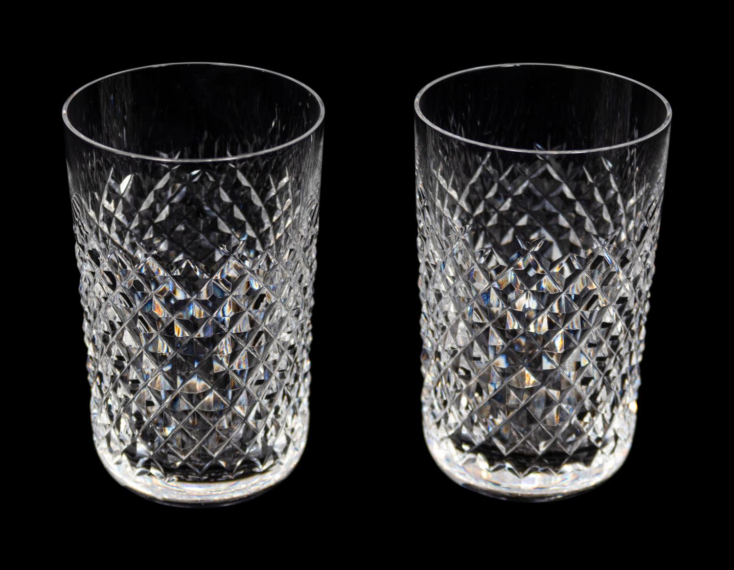 Assembled Cut Glass Drinkware