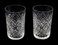 Assembled Cut Glass Drinkware