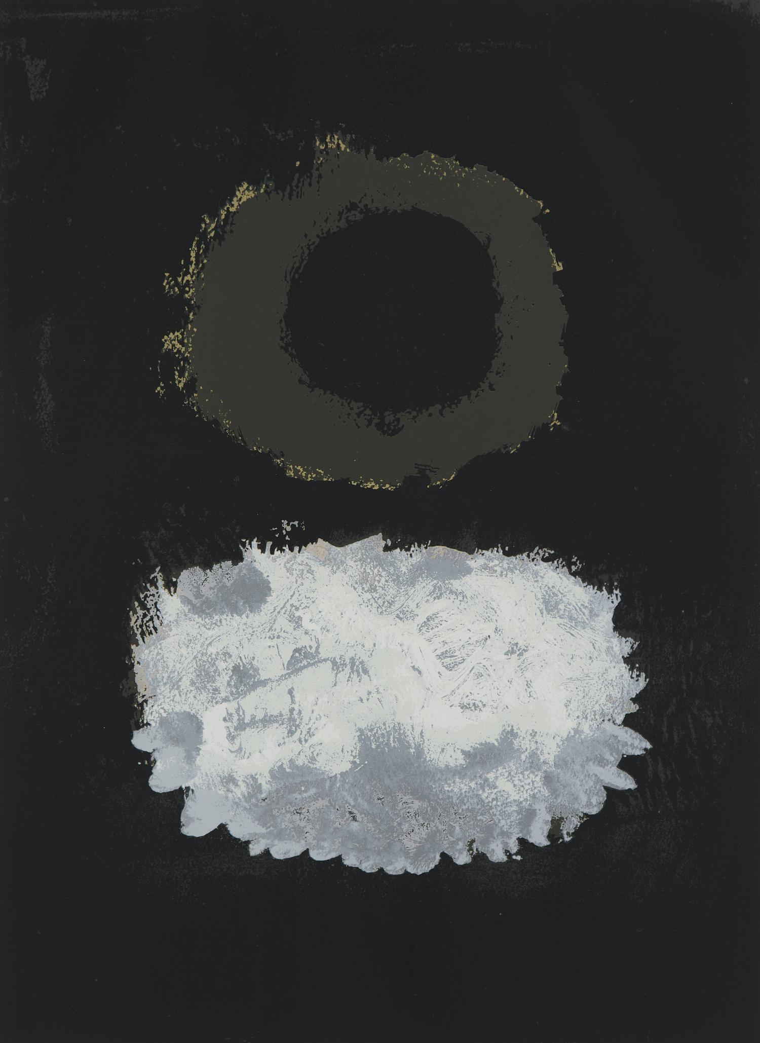 Adolph Gottlieb (American, 1903-1974) — Black Field, 1972