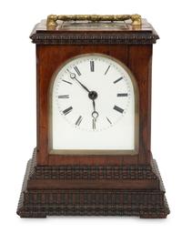 A Louis Philippe Rosewood Pendule de Voyage