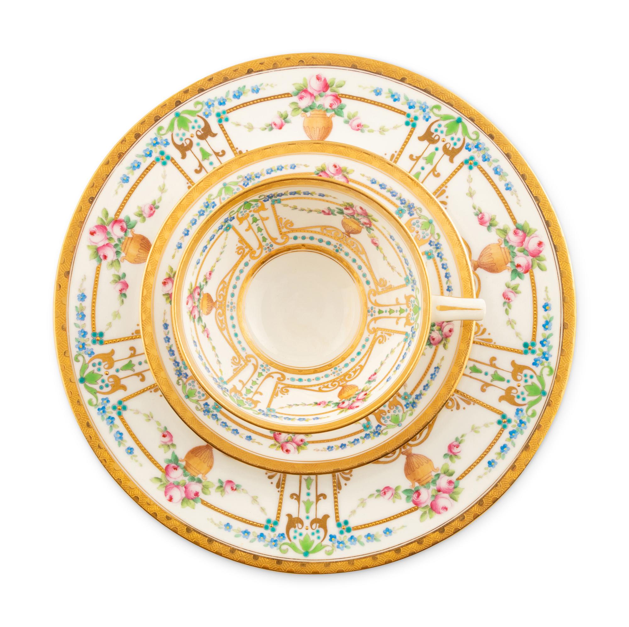 A Group of Minton Porcelain Dinnerware