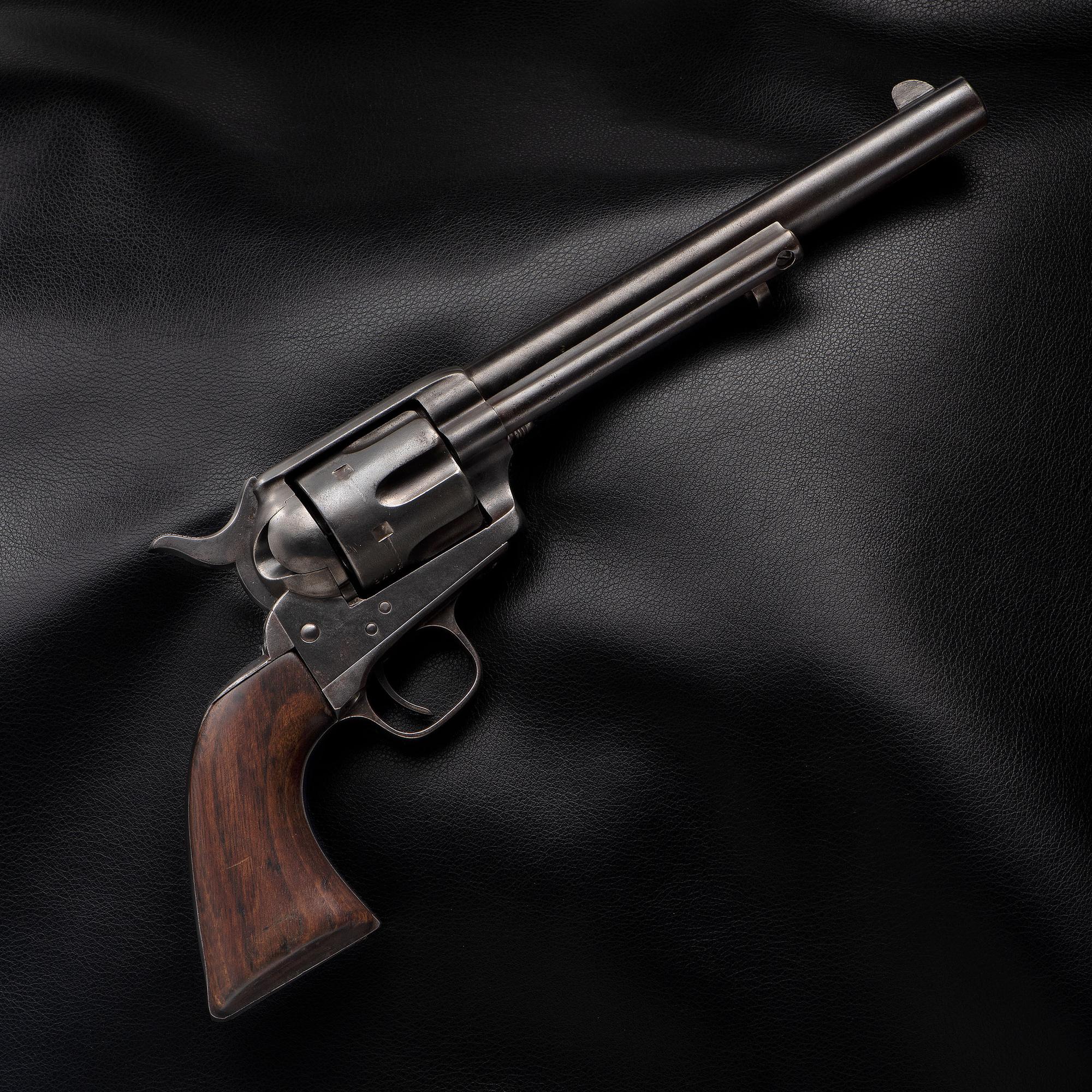 Custer Range Colt Single Action Army Cavalry Revolver #5973 - A Lot 6 Delivery - Likely Picked Up at The Little Bighorn