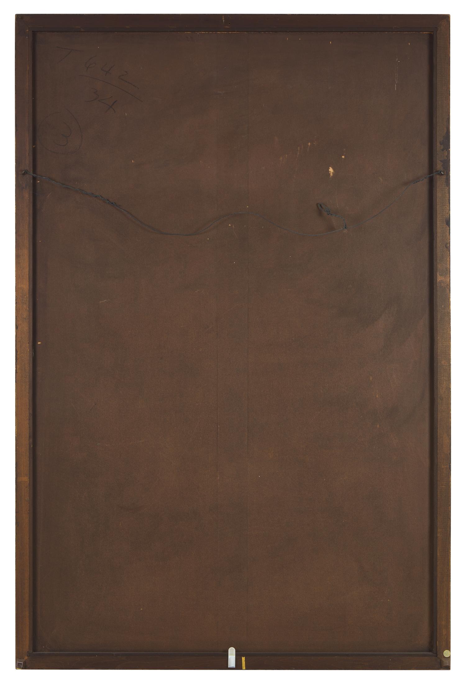 A Zuber & Cie Three-Panel Wallpaper "Vues D'Amerique du Nord" Depicting Boston Harbor