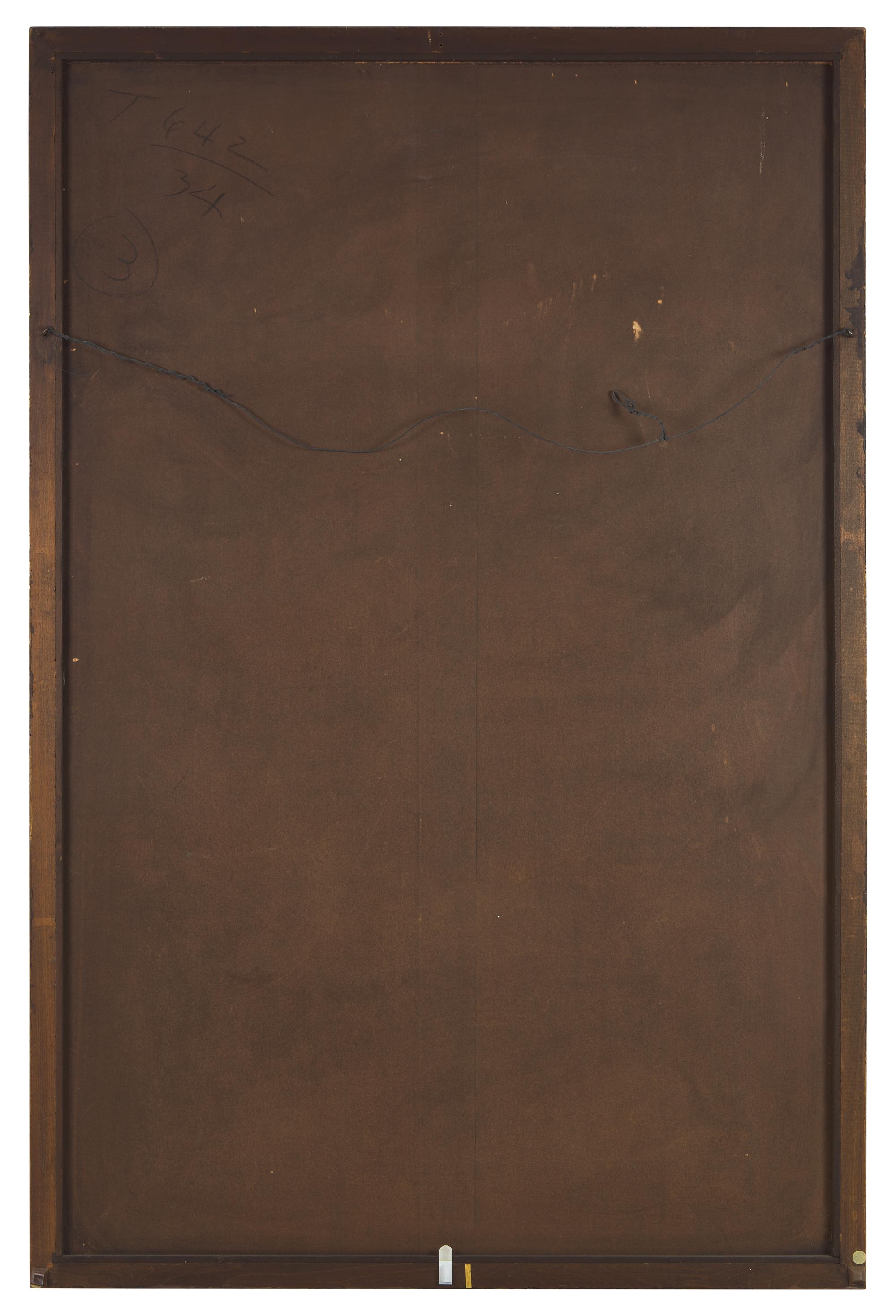 A Zuber & Cie Three-Panel Wallpaper "Vues D'Amerique du Nord" Depicting Boston Harbor