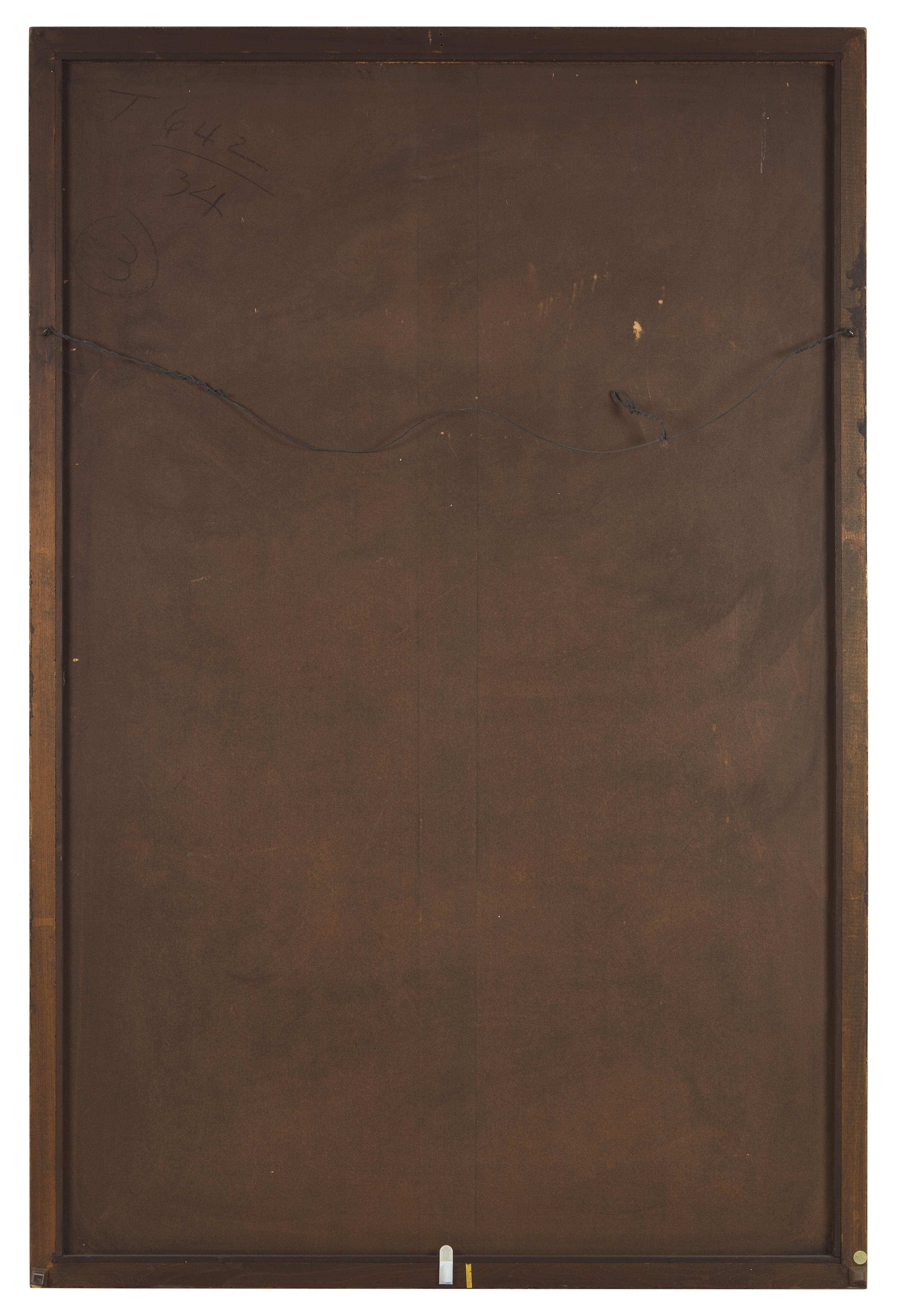 A Zuber & Cie Three-Panel Wallpaper "Vues D'Amerique du Nord" Depicting Boston Harbor