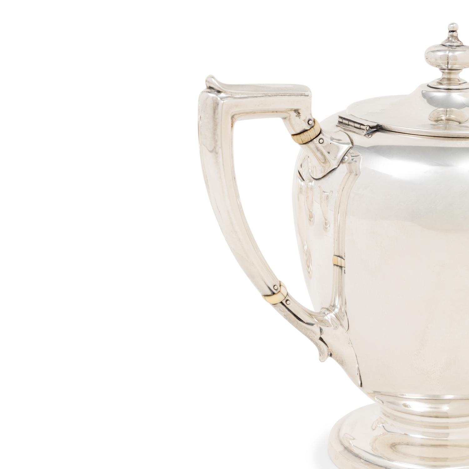 An American Silver Five-Piece Tea and Coffee Service