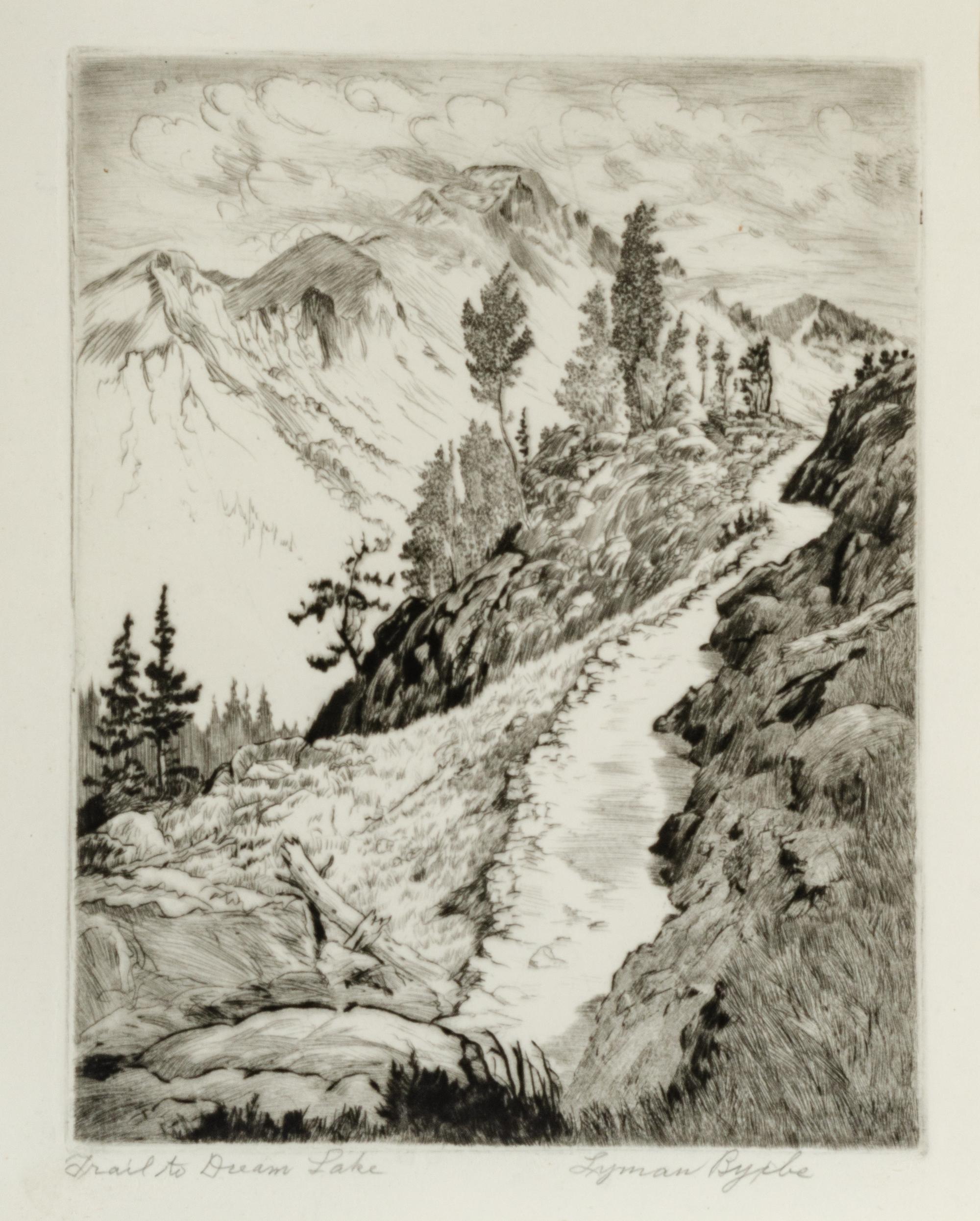 Lyman Byxbe 7 x 5 1/2 inches — (American, 1886-1980)