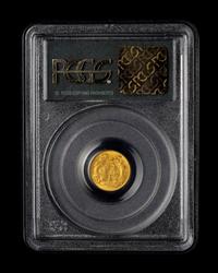 An 1855 Indian Princess $1 Gold Coin (PCGS MS61)
