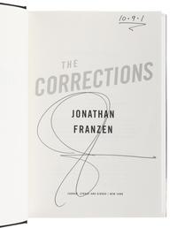 FRANZEN, Jonathan (b. 1959). A group of 5 SIGNED FIRST EDITIONS, comprising: