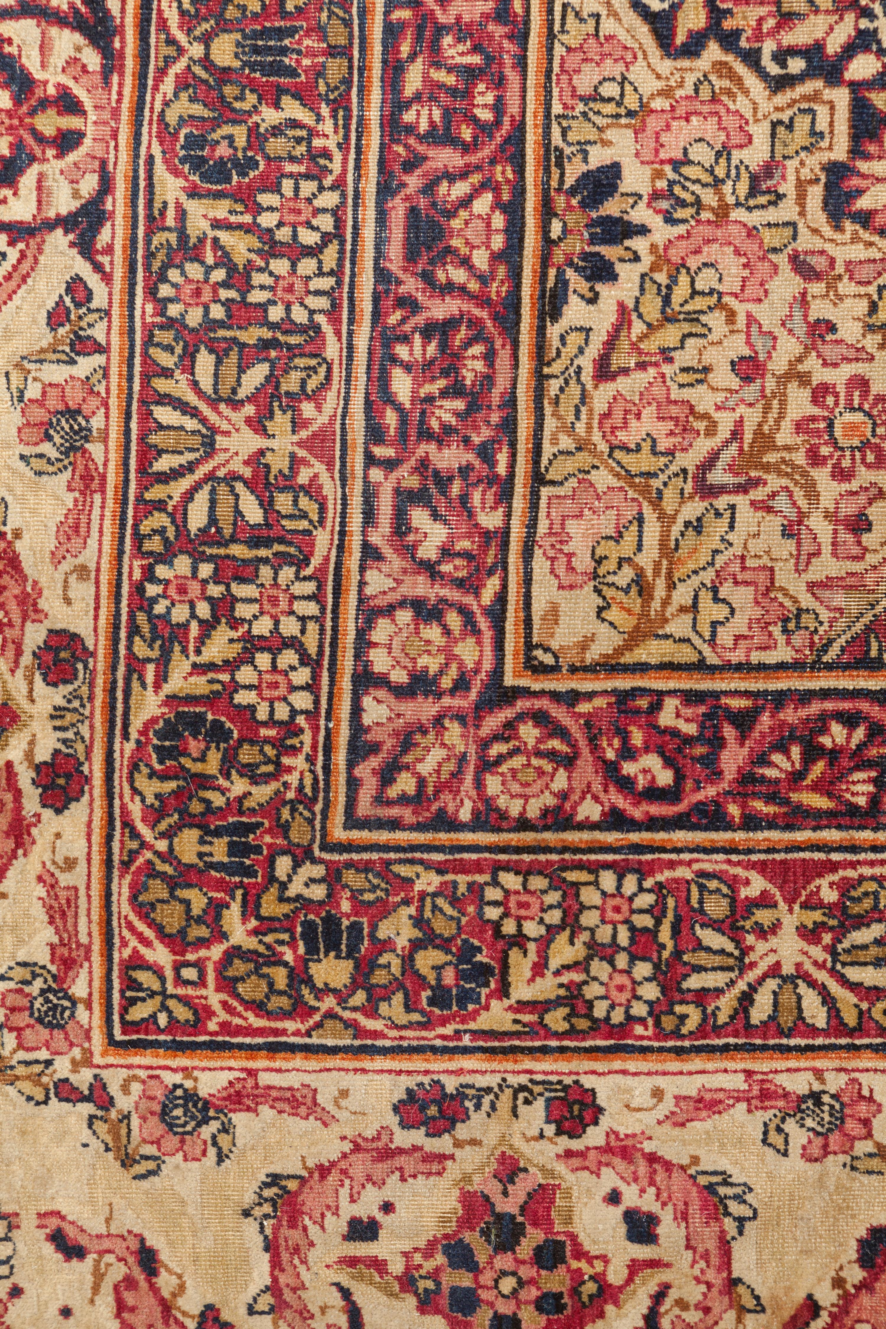 A Kirman Wool Rug