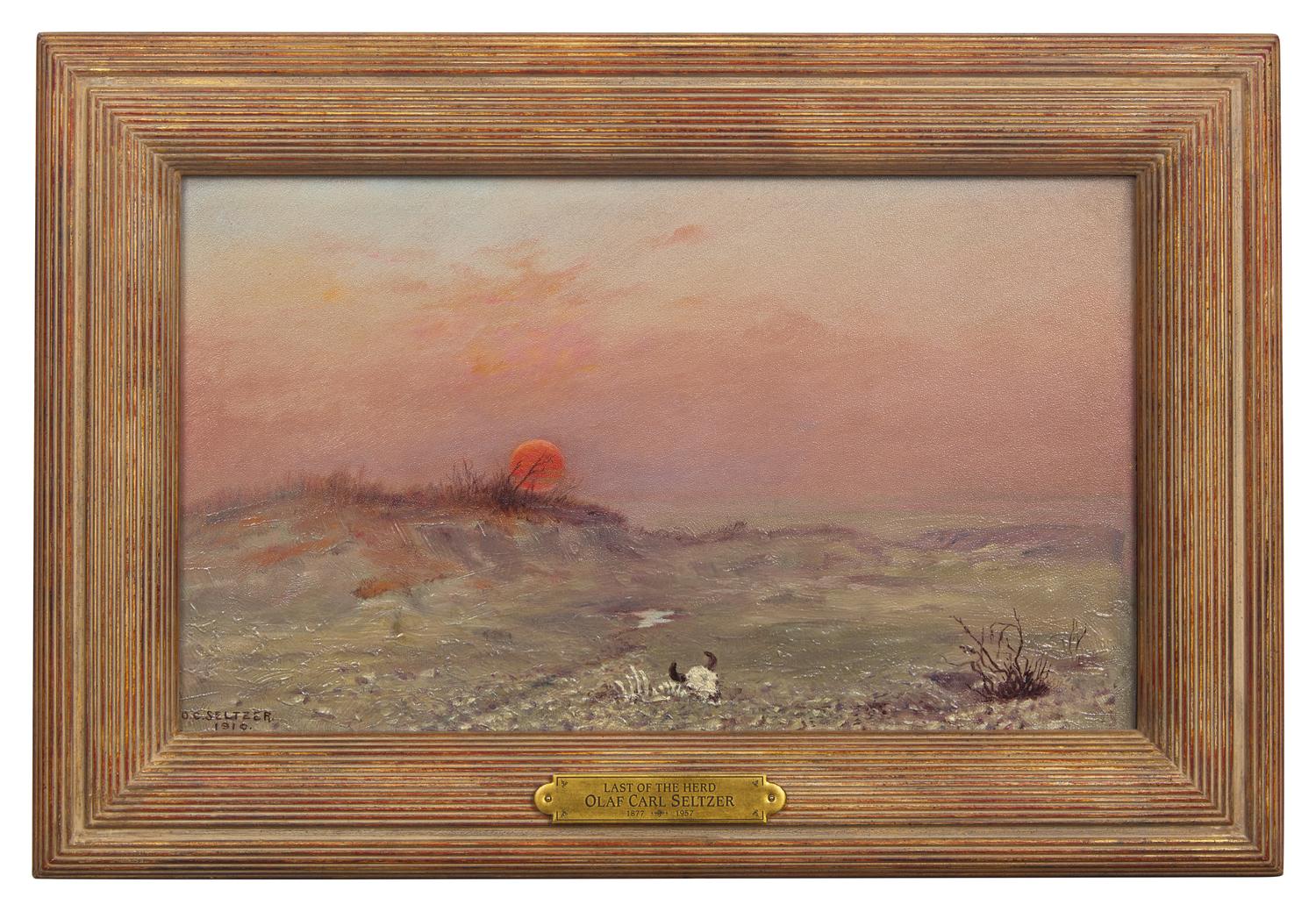 Last of the Herd , 1910