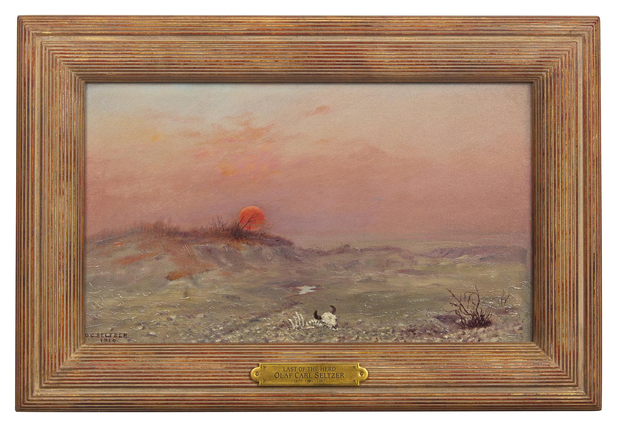 Last of the Herd , 1910