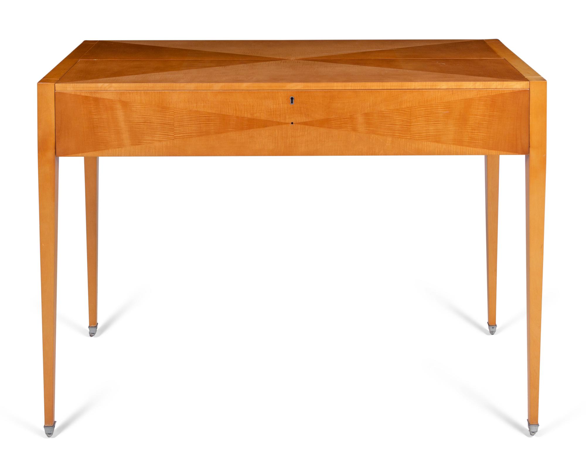 A Barbara Berry for Baker Art Deco Style Writing Desk