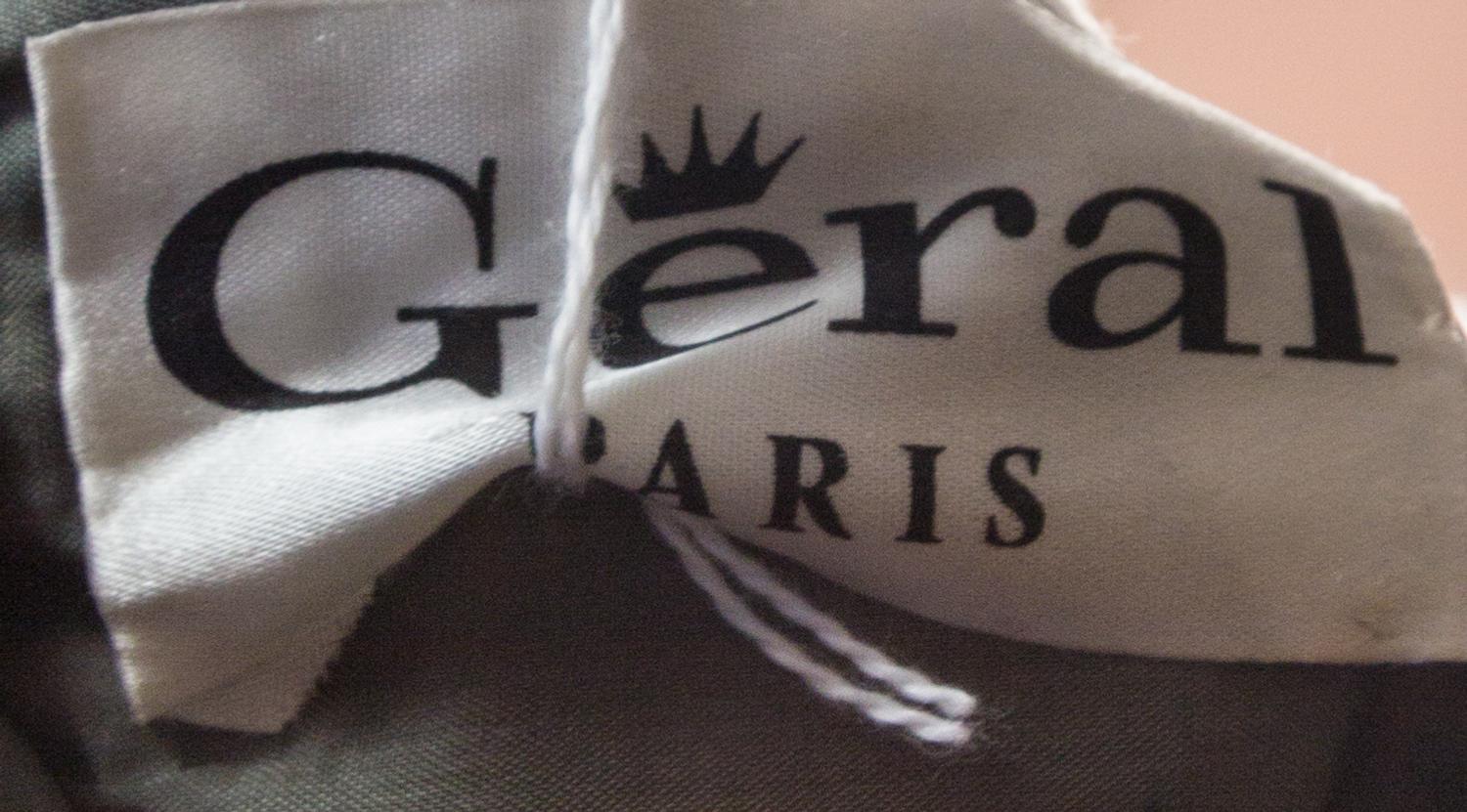 A Geral Black Wool Dress,