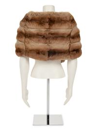 J. Mendel Chinchilla Pull-Through Stole