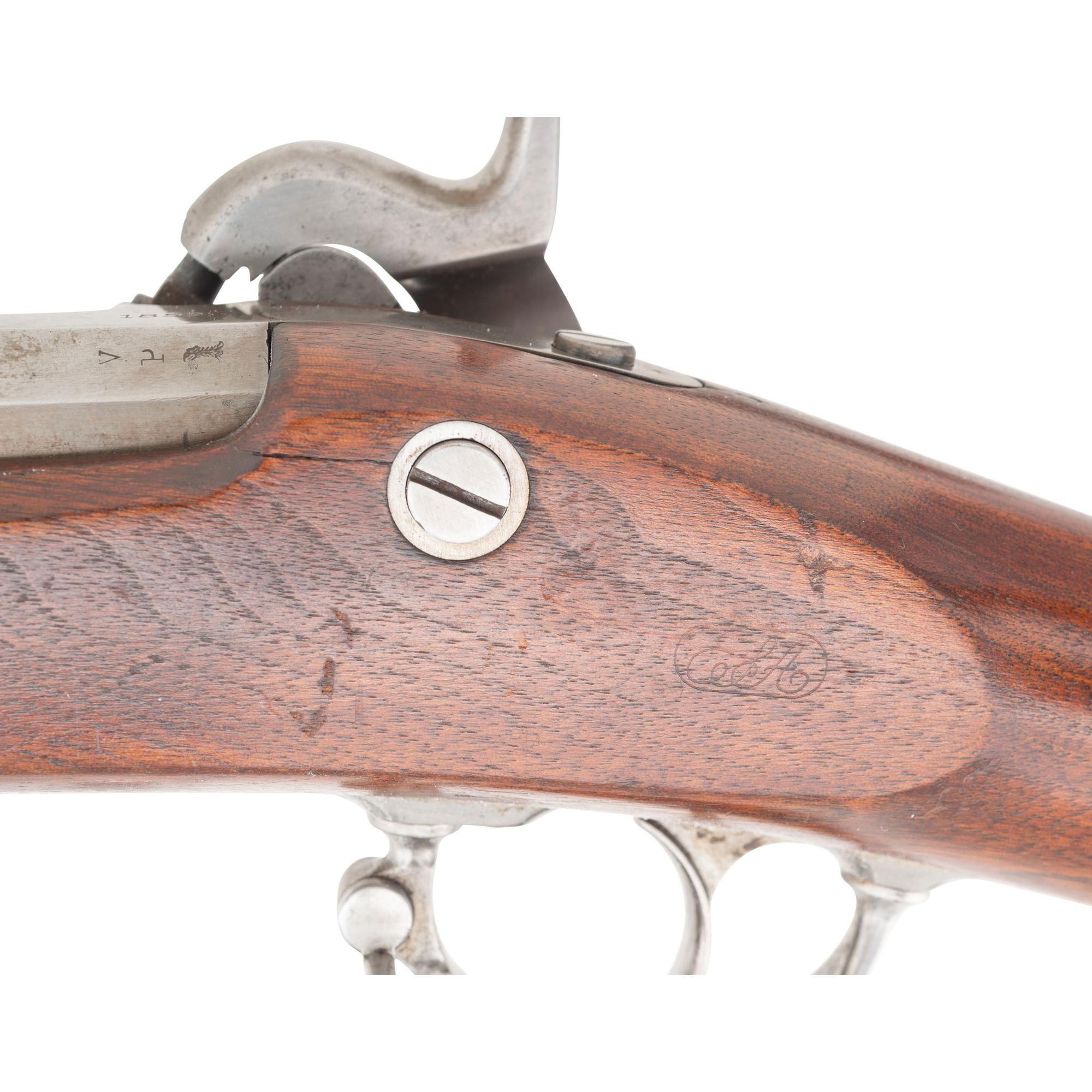 US Model 1858 Type II Springfield Cadet Rifle Musket Dated 1858
