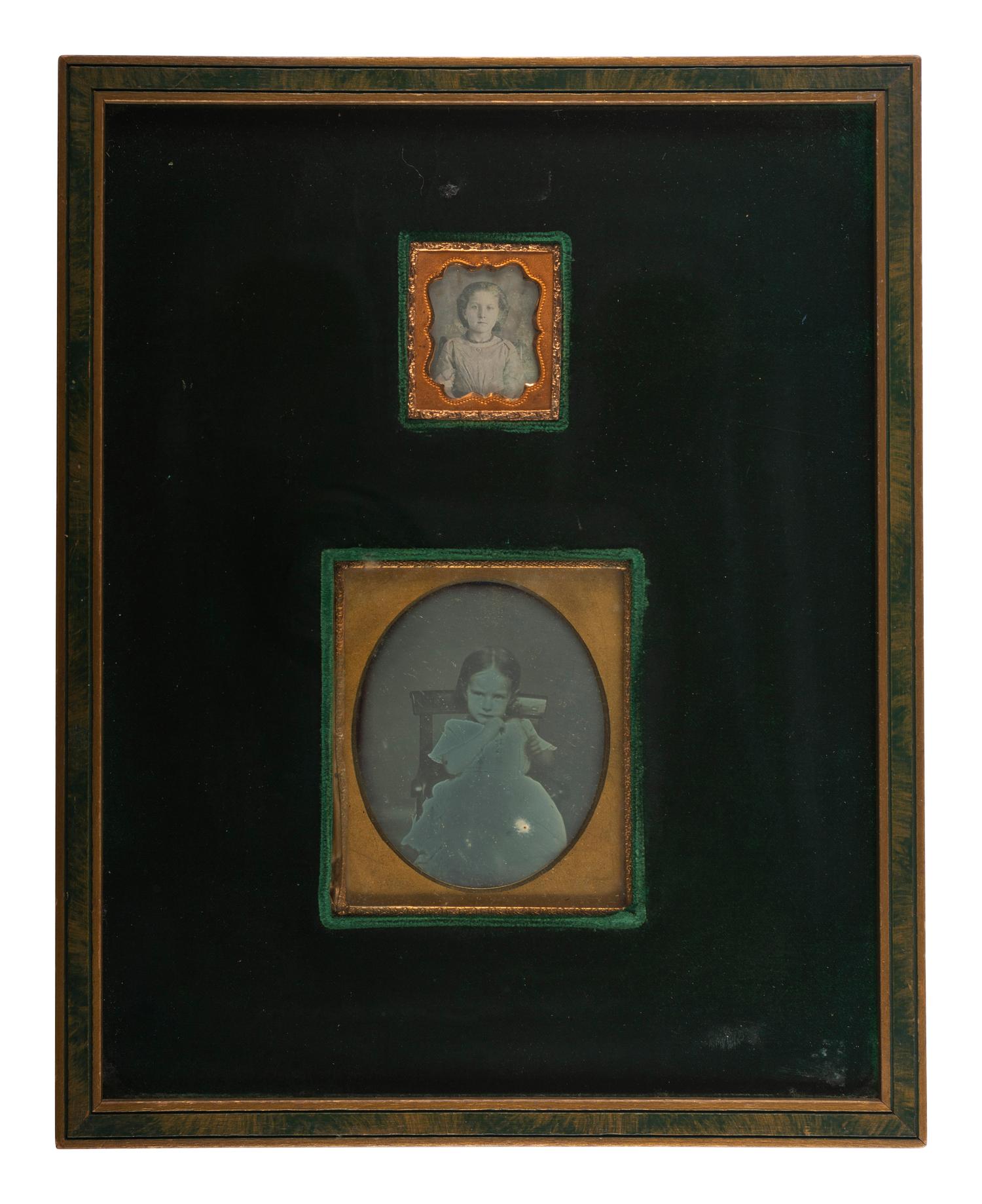 [EARLY PHOTOGRAPHY]. A group of 21 daguerreotypes of children of varying ages, incl. toddlers and teenagers.