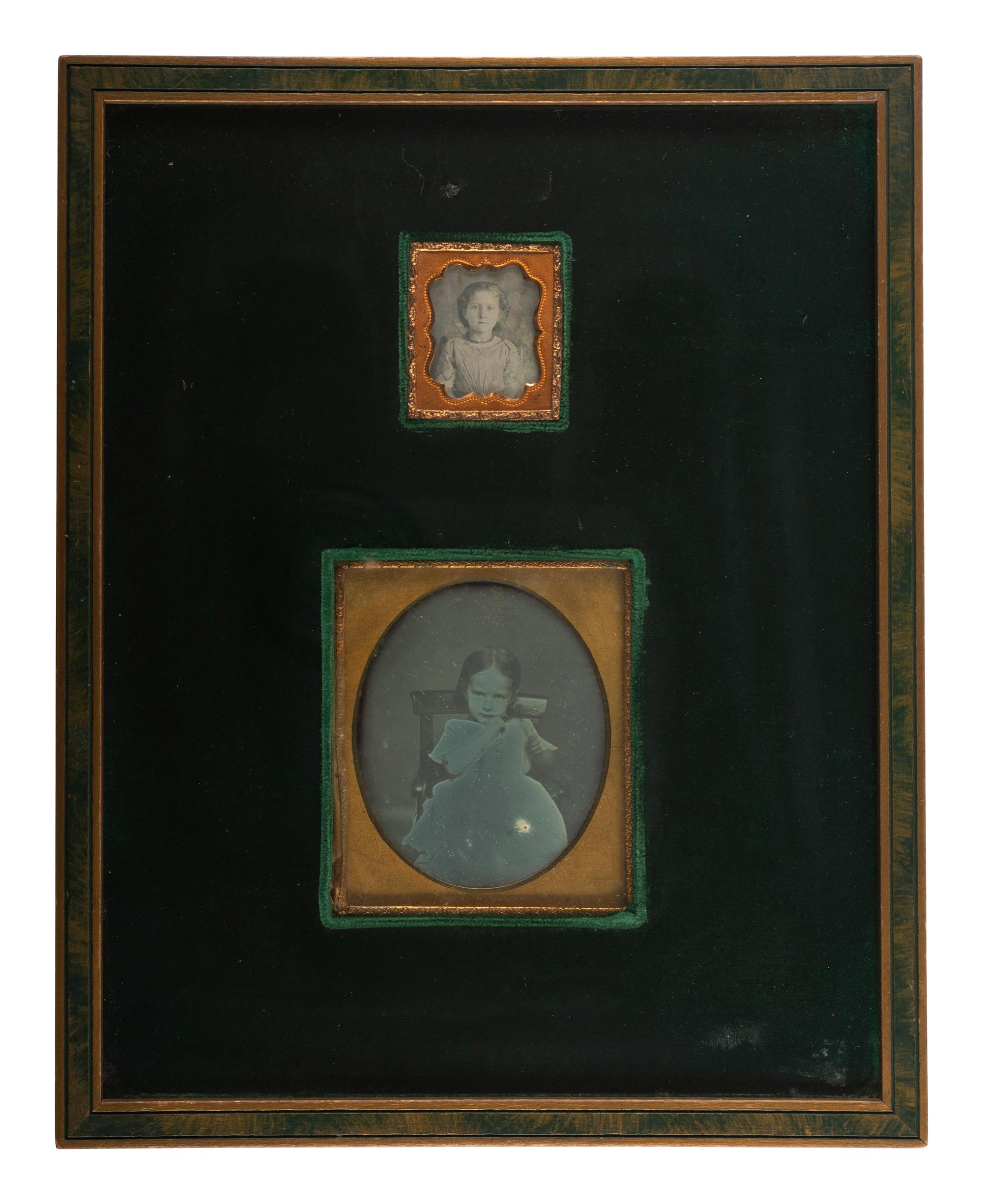 [EARLY PHOTOGRAPHY]. A group of 21 daguerreotypes of children of varying ages, incl. toddlers and teenagers.