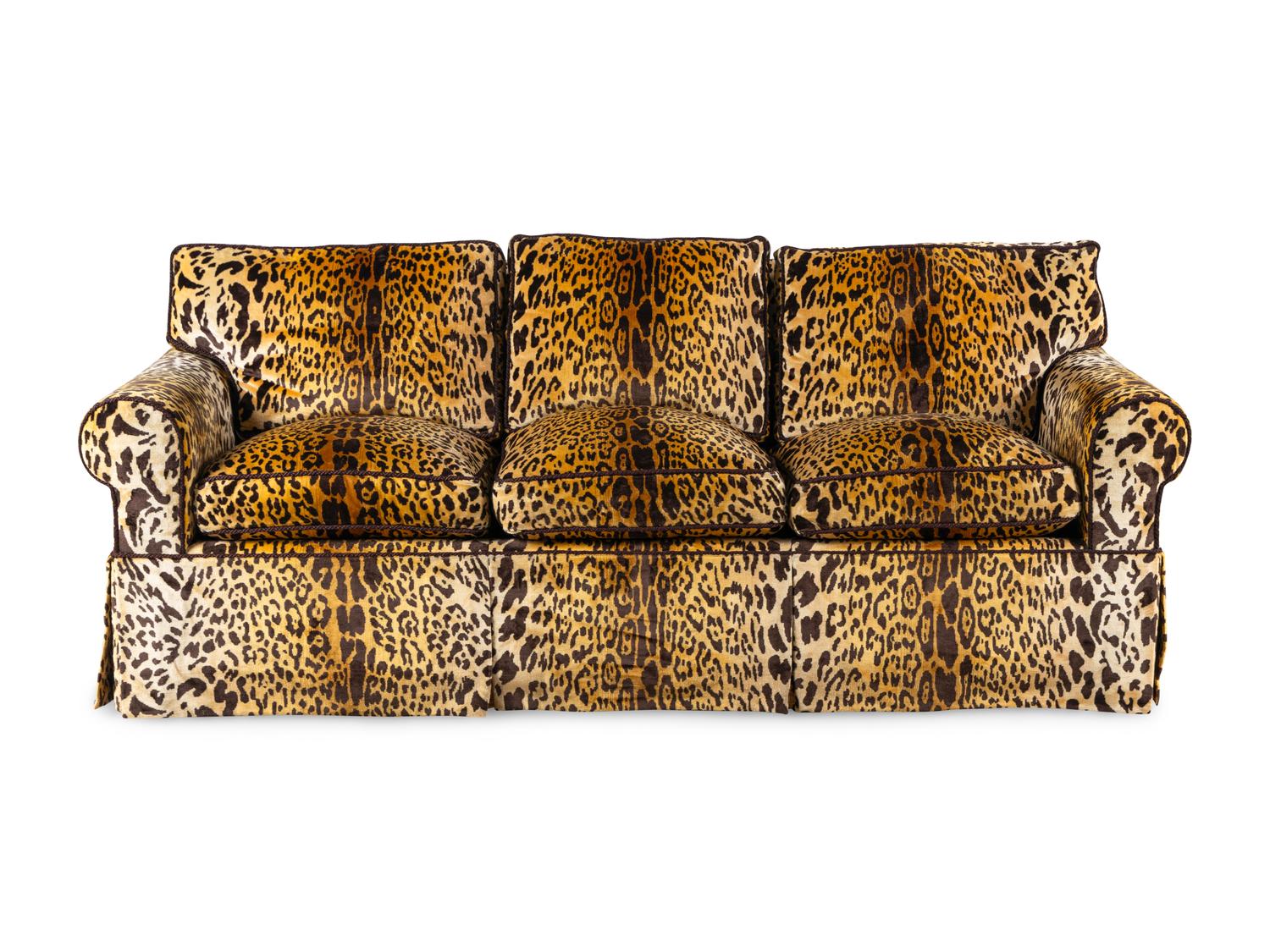 A Custom Three-Seat Sofa