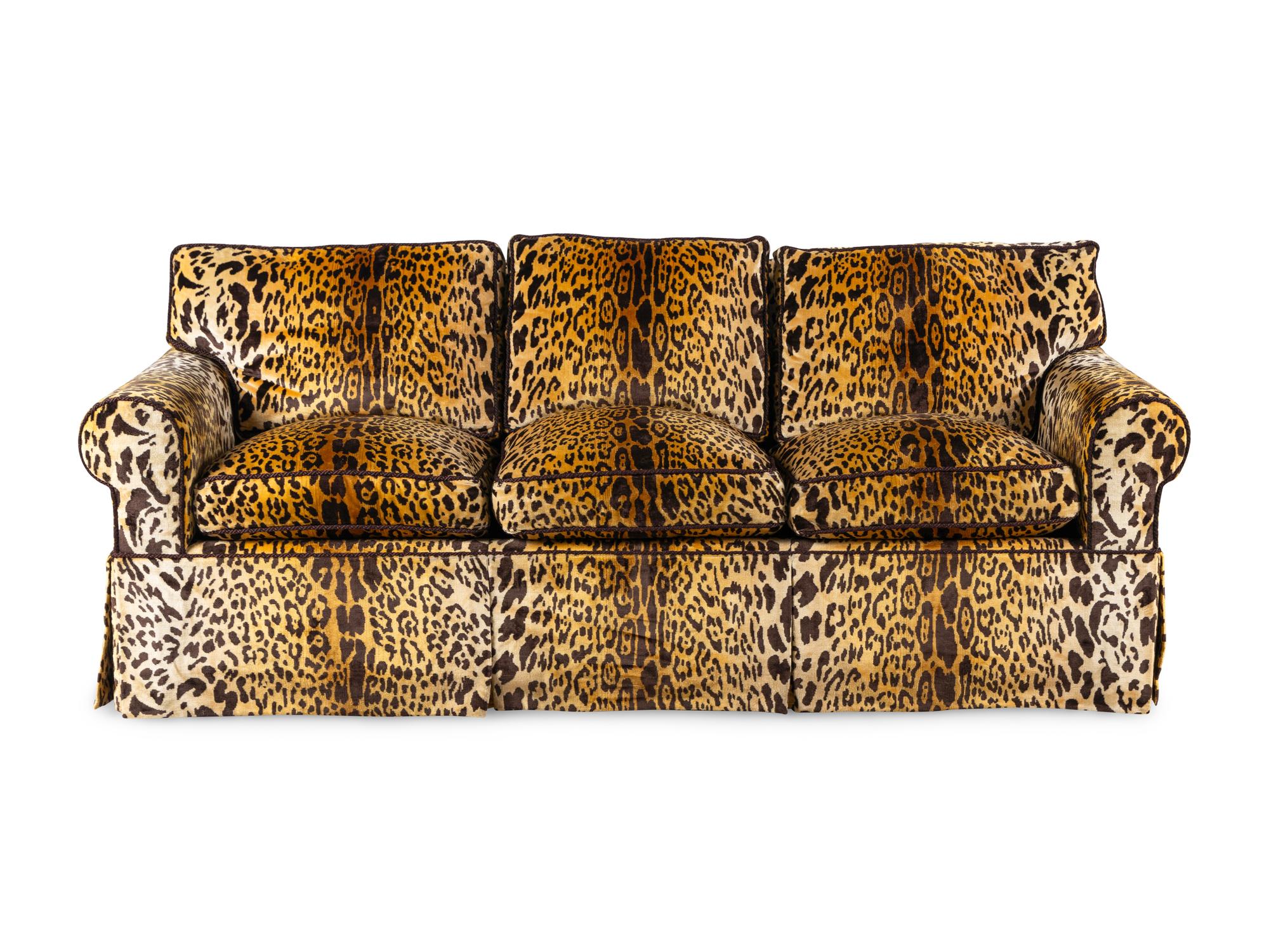 A Custom Three-Seat Sofa