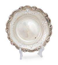 A Pair of American Pierced Silver Bon Bon Dishes — Black Starr & Frost, New York, NY, 20th Century