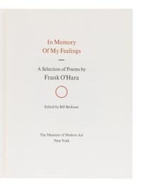 O'HARA, Frank (1926-1966). In Memory of My Feelings . New York: The Museum of Modern Art, 1967.