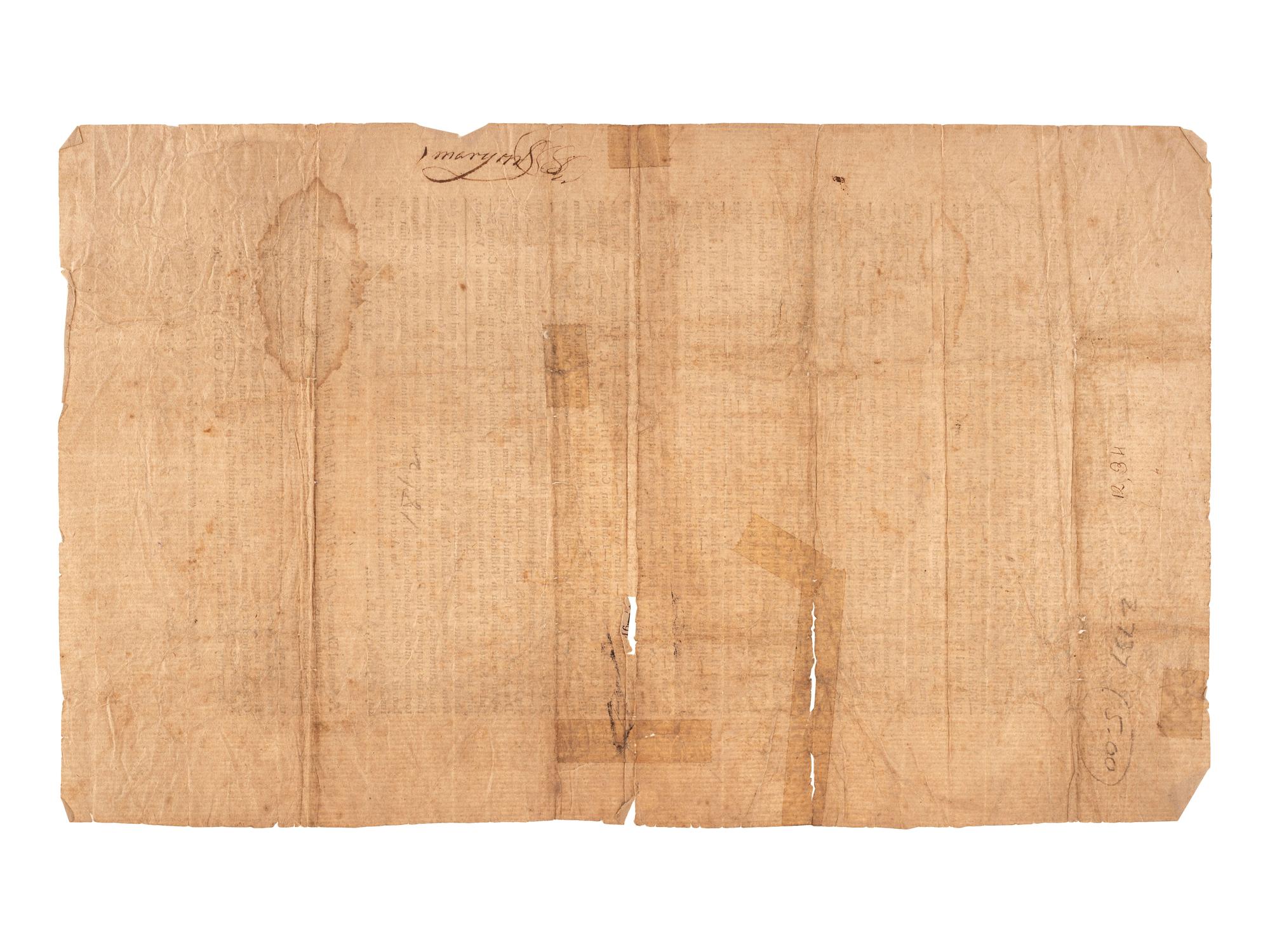 [REVOLUTIONARY WAR] - [CONNECTICUT]. A group of documents related to Connecticut, including Revolutionary War promissory notes issued by the Pay-Table Office.