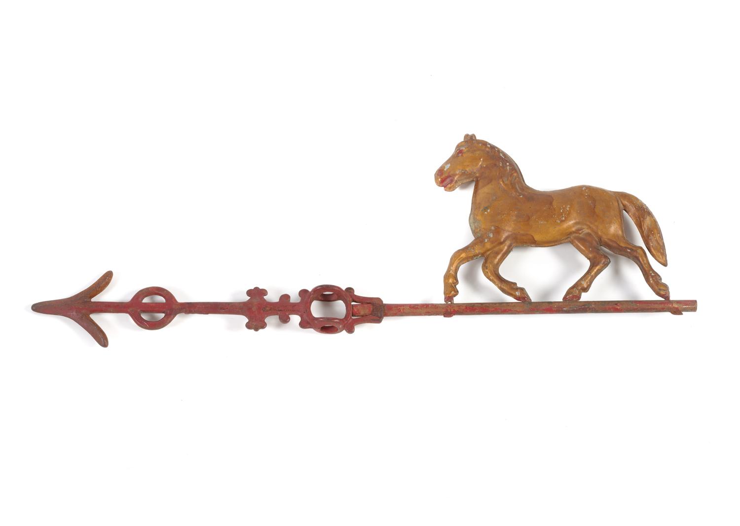 Three American Cast and Molded Metal Weathervanes