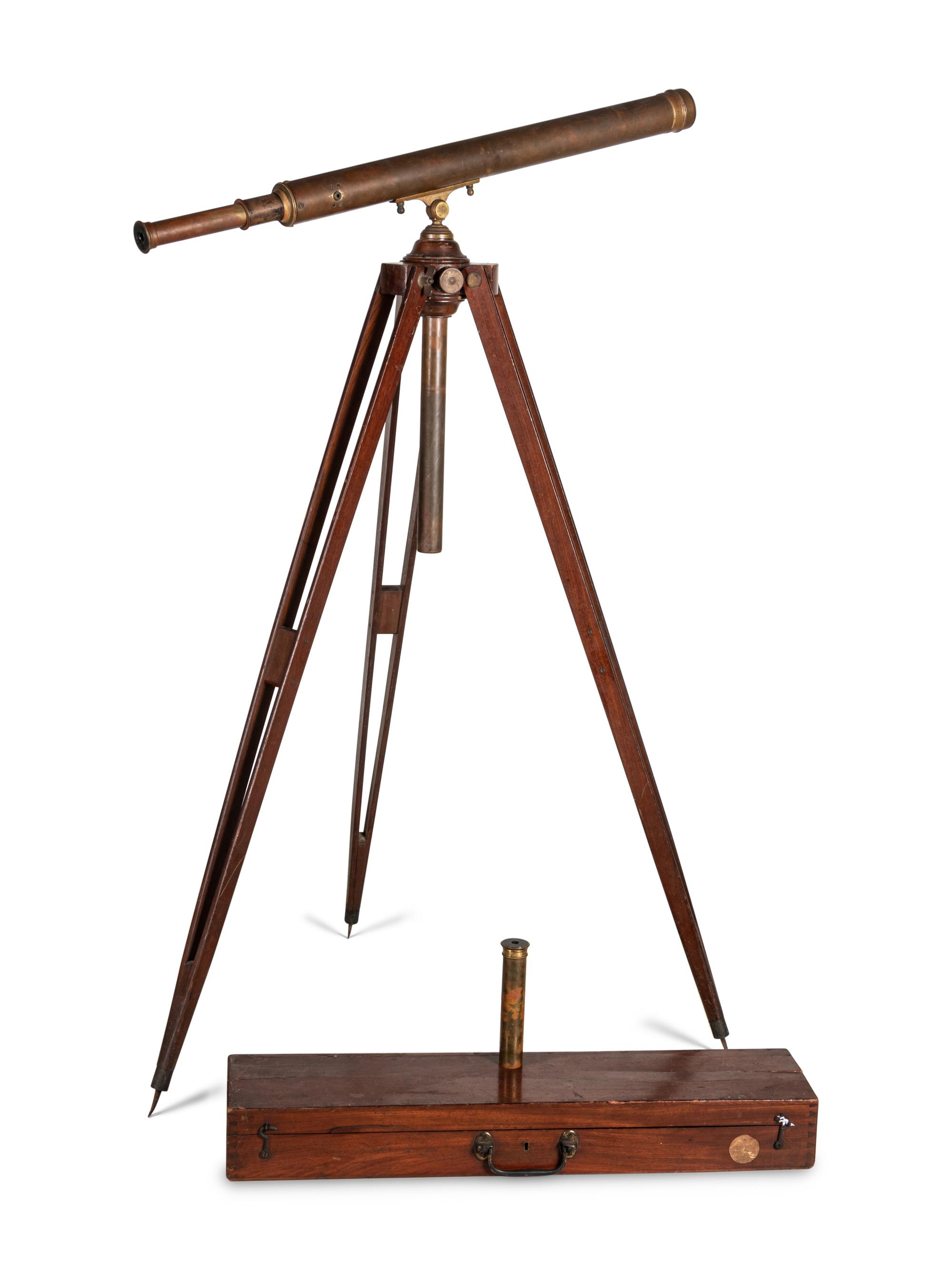 A French 2-Inch Brass Telescope