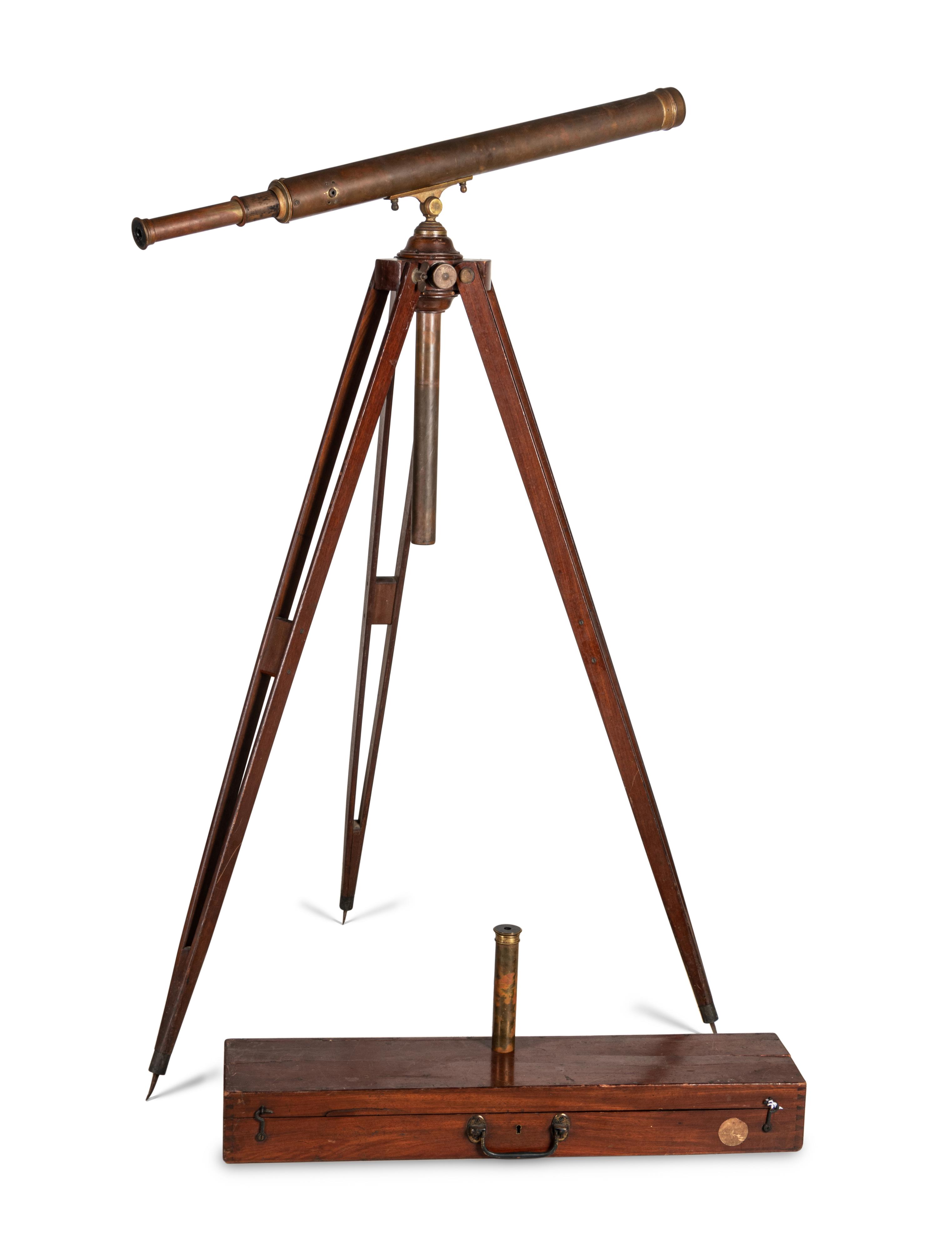 A French 2-Inch Brass Telescope