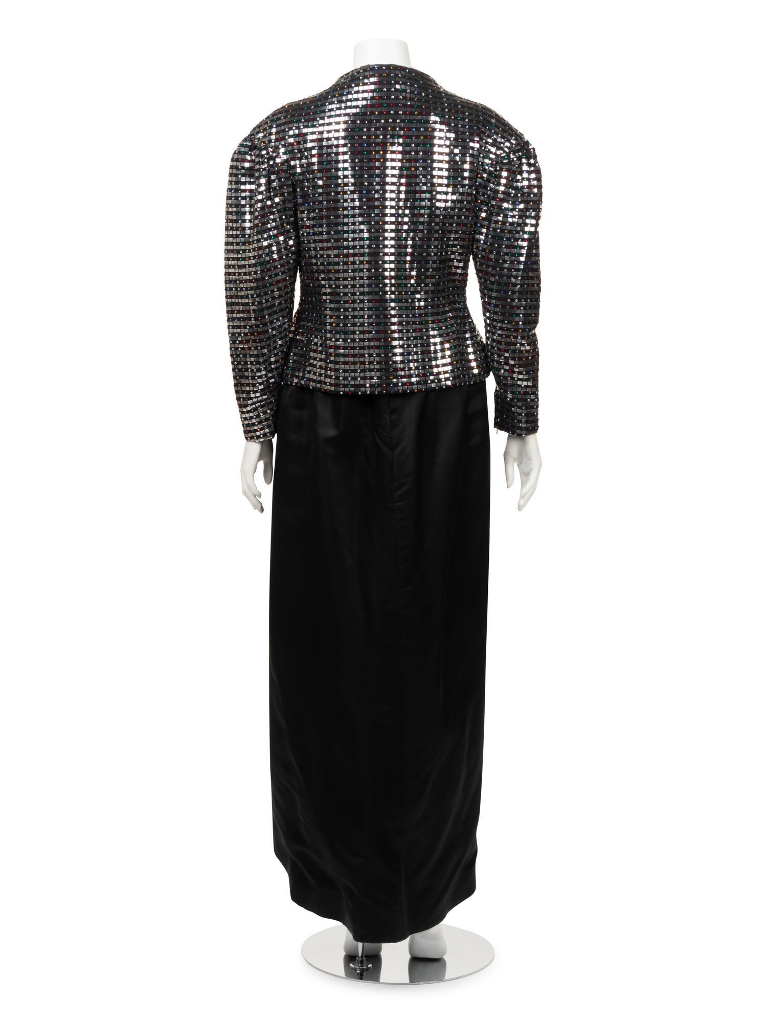 Arnold Scaasi Three-Piece Dress Ensemble, 1980s