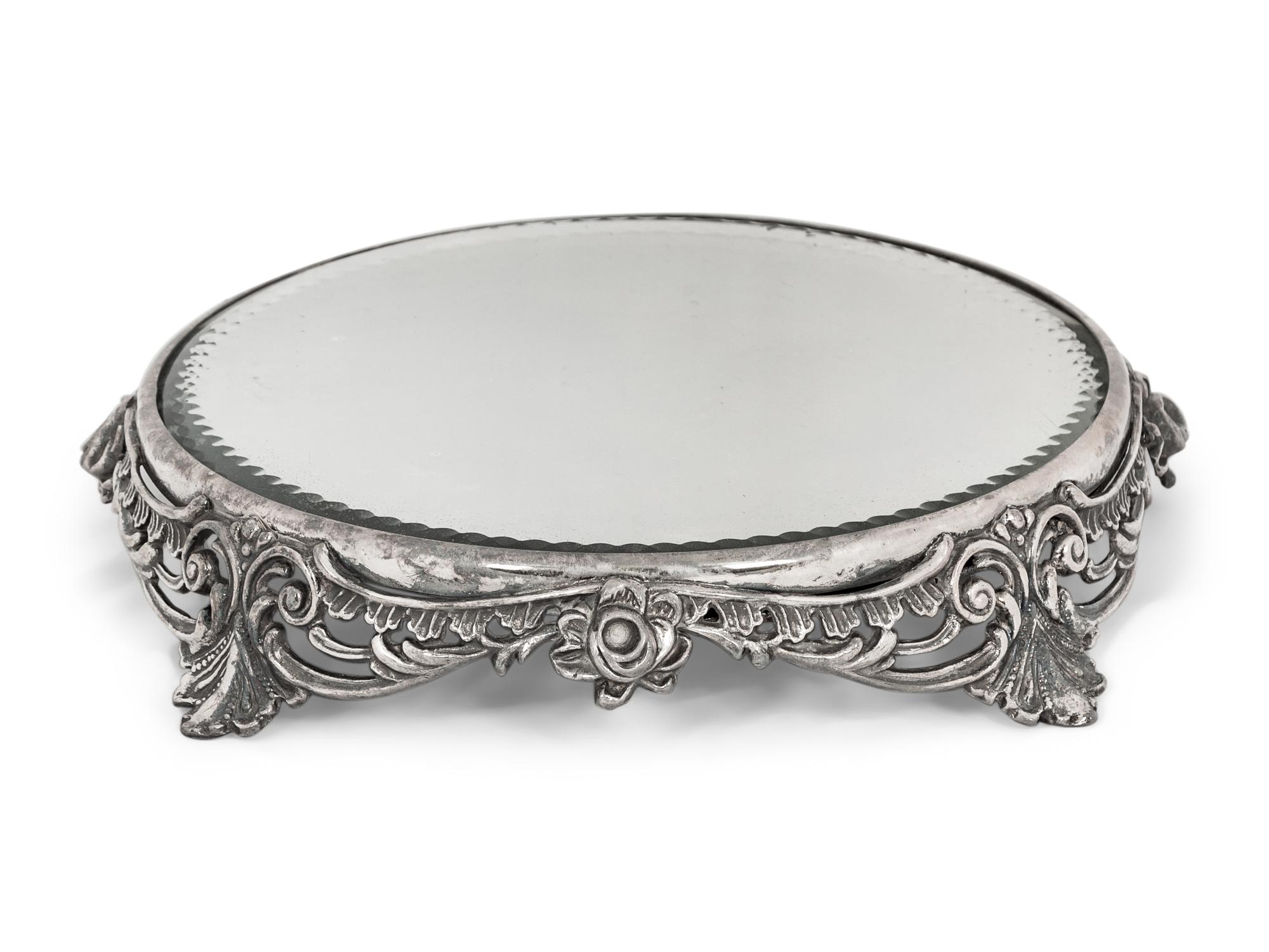 A Group of English Five Silver-Plate Serving Pieces