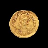 [ANCIENTS] EASTERN ROMAN EMPIRE. Theodosius II (408-420 BC). Av Solidus (4.5g, 21mm)